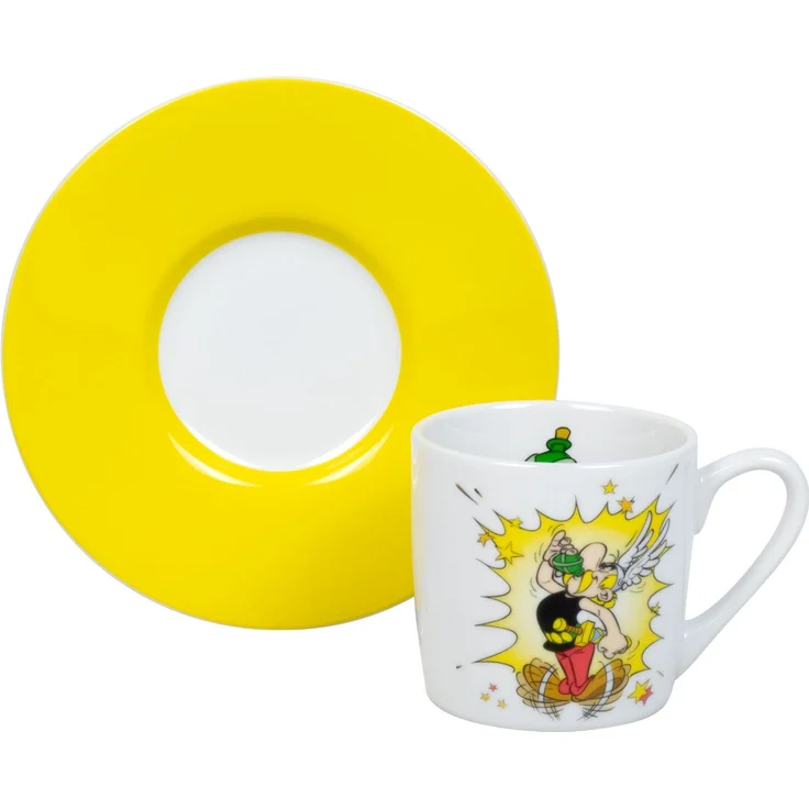 KÖNITZ 1150532383 Espressotasse Asterix Zaubertrank 85 ml, Porzellan – Bild 3
