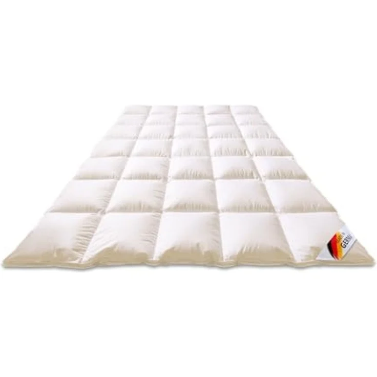 KÜNSEMÜLLER Microfaserbettdecke Finesse Extra Warm, Füllung: 100% Polyester, Bezug: 100% Baumwolle, Daunen-Feeling durch modernste Fasertechnologie – Bild 3