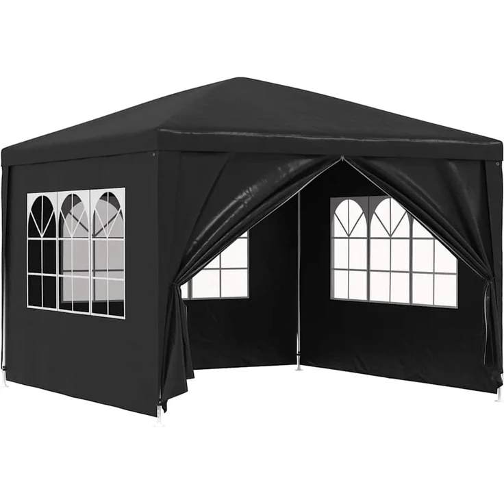 Gartenzelt, Partyzelt 3x3 m Anthrazit – Bild 2