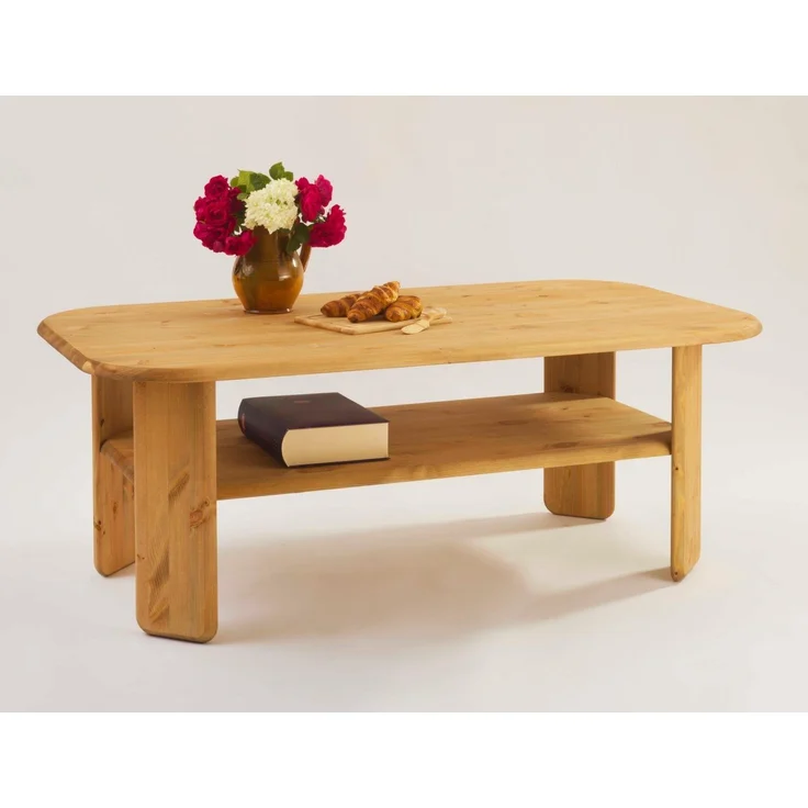 Home affaire Couchtisch Jayden 1, Breite 139 cm, aus massivem Kiefernholz – Bild 2