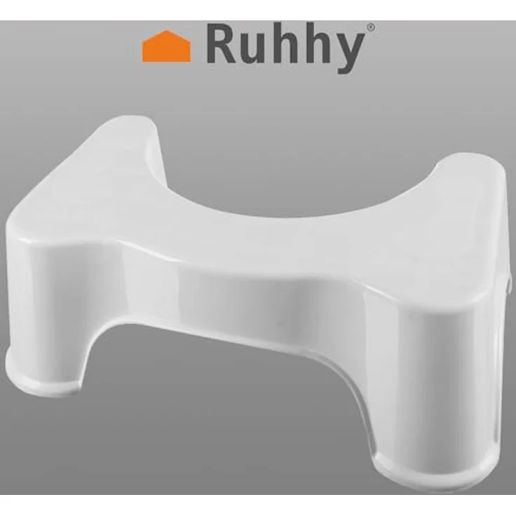 Ruhhy Fußhocker Toiletten-Fußhocker (Spar-Set, 1 St, langlebig), stabil und verbiegt sich nicht unter Belastung – Bild 6