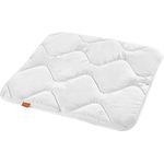 sleepling baby 4-Jahreszeitendecke 80x80 cm, weiß