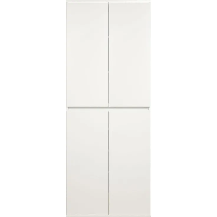 Garderobenschrank 'Nevada' Schuhschrank, weiß, 74 cm