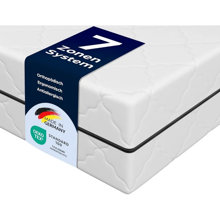 Taschenfederkern-Matratze ECO - H2 - 200 x 100 x 19 cm – Bild 1