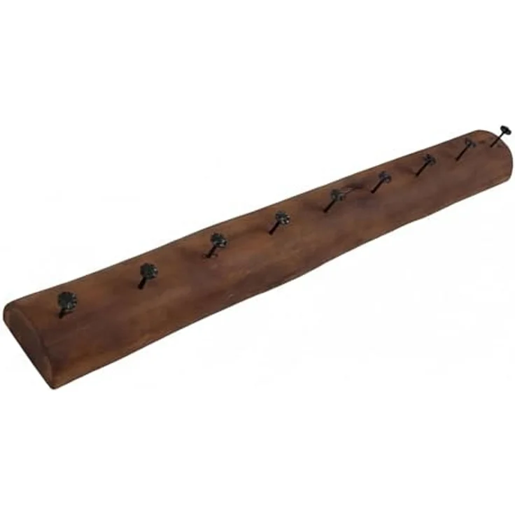 Licht-Erlebnisse Wandgarderobe DALIKA (1 St), Hakenleiste 100 cm Treibholz Handarbeit – Bild 6