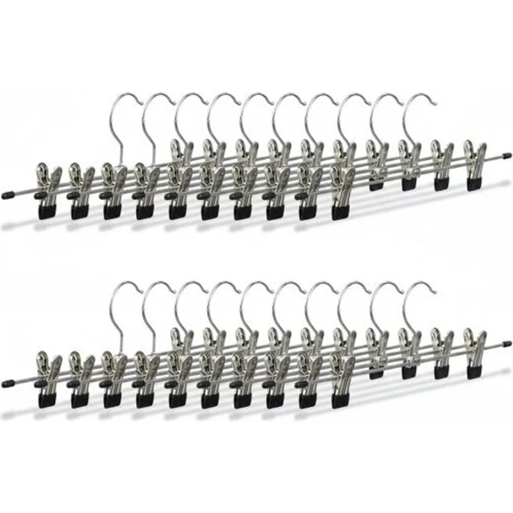 Relaxdays Hosenbügel Metall 10er und 20er Pack – Bild 8