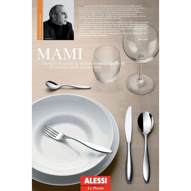 Alessi Besteck-Set Mami (24-teilig) SG38S24 – Bild 3