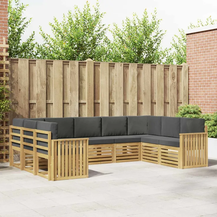vidaXL Sofagarnituren Massivholz Akazie 3392502