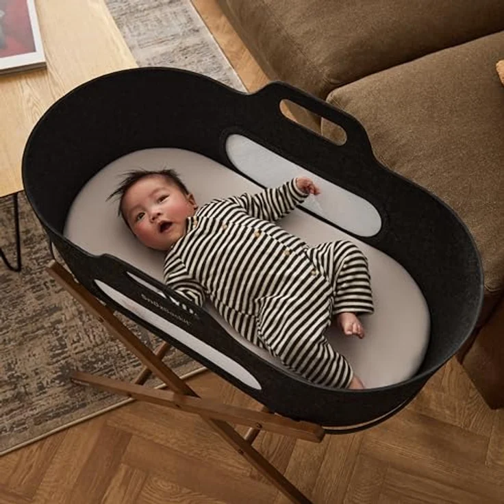 Snüz SnüzBaskit Moses Basket + Stand Set -Graphite – Bild 3