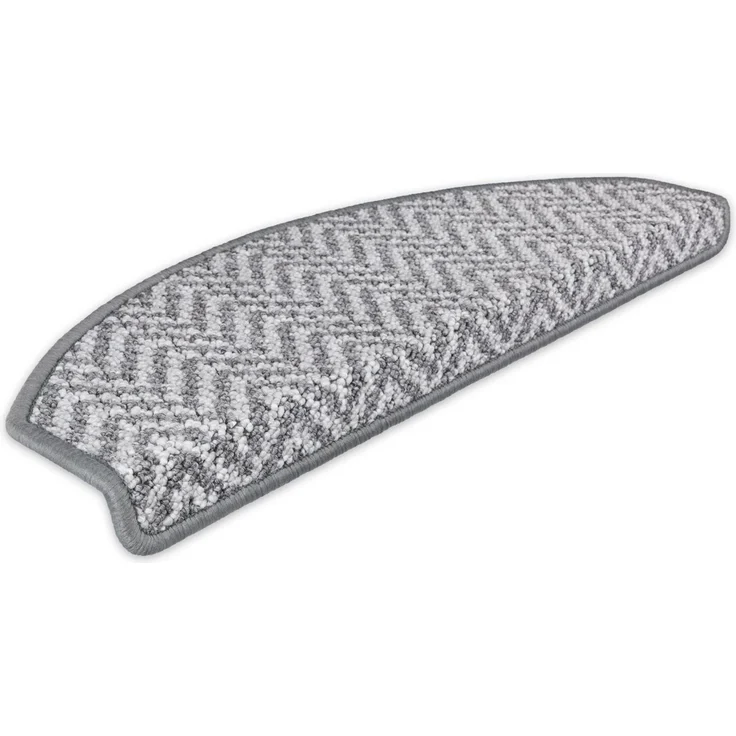 Metzker® Stufenmatte Stufenmatten Amsterdam, halbrund, Höhe: 6 mm, 15 Stück im Set - Anthrazit – Bild 2