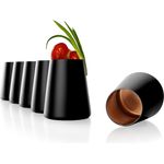 Stölzle Lausitz POWER Becher 380 ml schwarz-bronze 6er Set