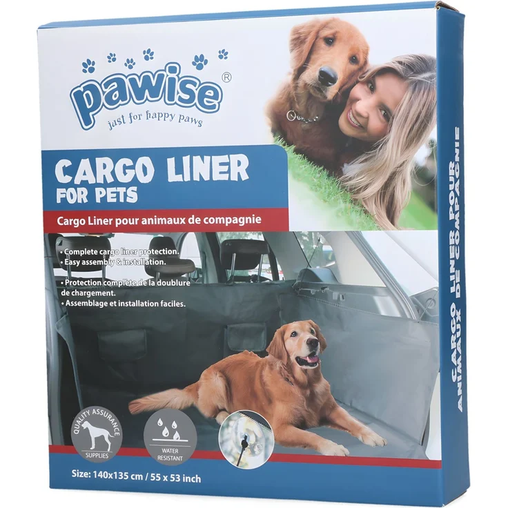 Pawise Autodecke Cargo Liner für Haustiere, 140 x 135 cm – Bild 1