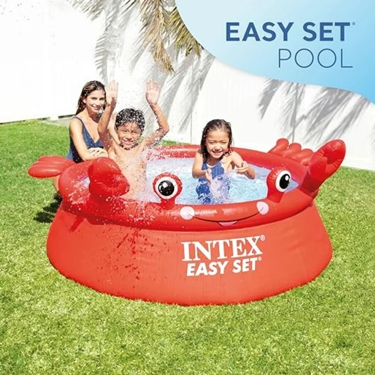 INTEX Happy Crab Aufblasbarer Pool Easy Set 183x51 cm – Bild 3