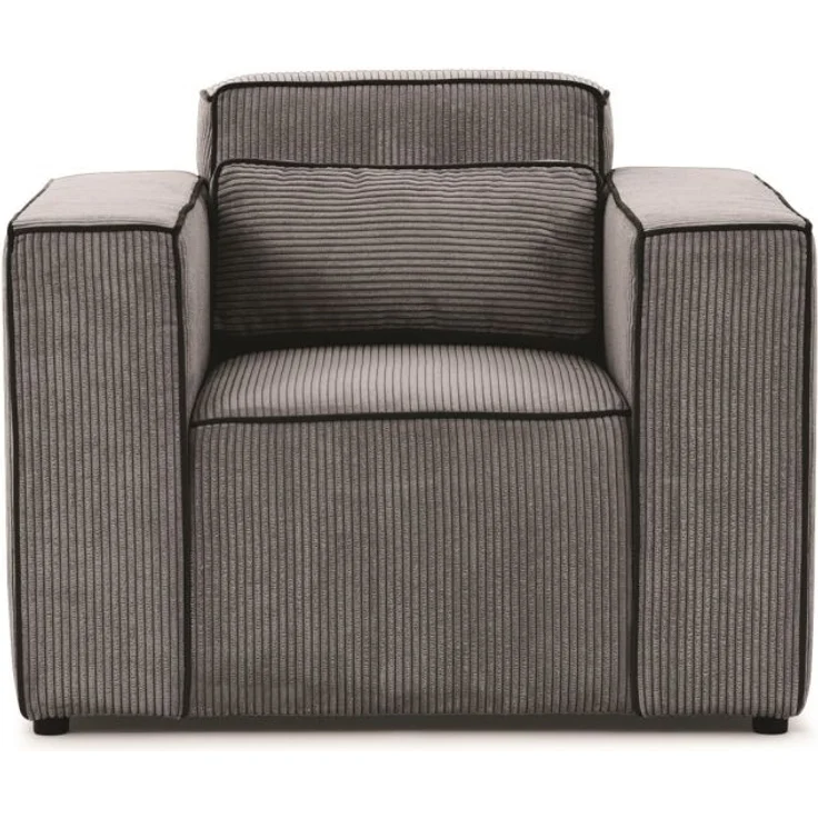 Sessel Designersessel WALDO in Stoff Poso Anthrazit – Bild 2