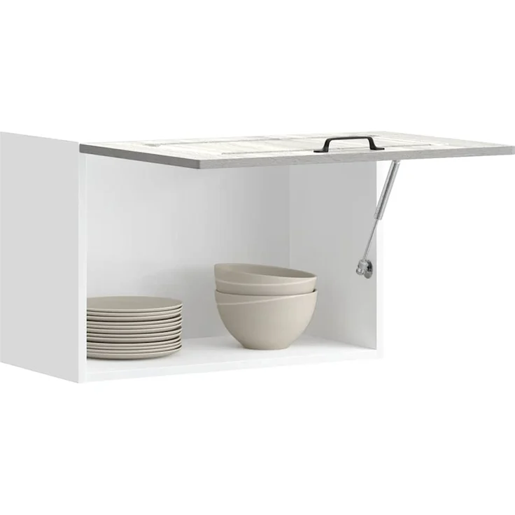 vidaXL Küchen-Hängeschrank Kalmar Grau Sonoma Holzwerkstoff 853603 – Bild 1