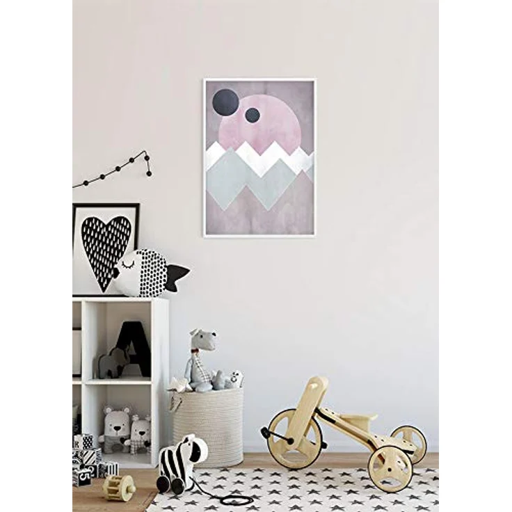 Komar Wandbild Sunrise Gentle, Premium Poster mit fotorealistischen Druck und seidenmatter Oberfläche, ohne Rahmen, 50 x 70 cm – Bild 4