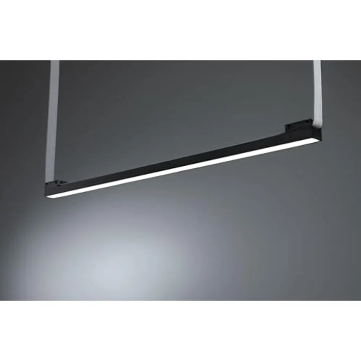 Paulmann LED Pendelleuchte Lightbar Uline 18,5W schwarz, warmweißes Licht 3000K, 2035 lm, für 48V-Gurt-System – Bild 6