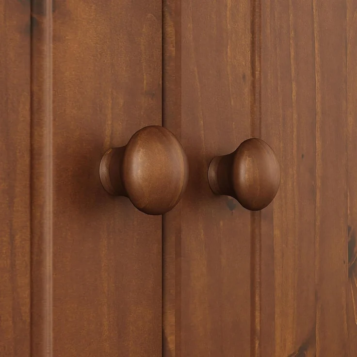 IDIMEX Sekretär DAVID, Schreibtisch Landhausstil aus Massivholz mit Stauraum Kastanie Finish – Bild 8