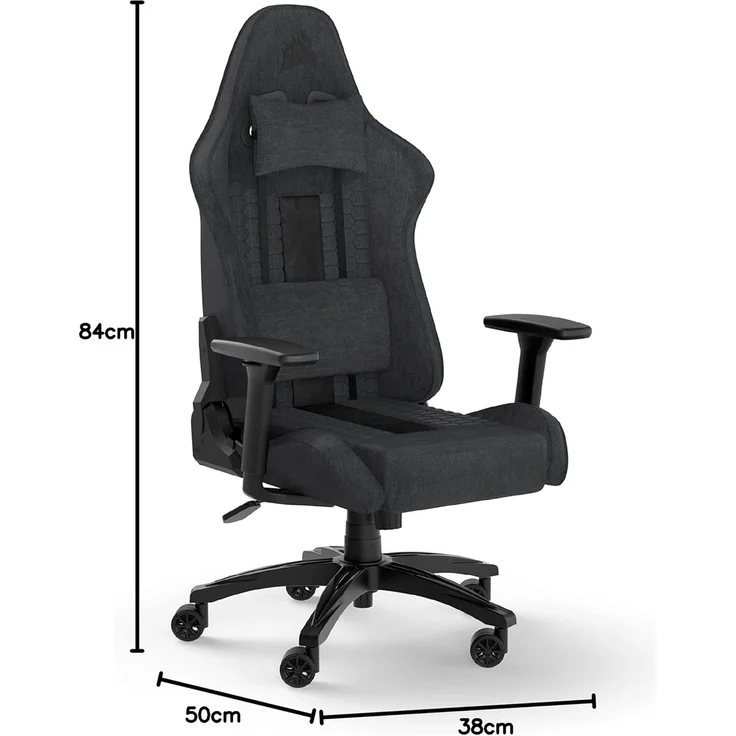 Corsair TC100 RELAXED - Gaming-Sessel - ergonomisch – Bild 3