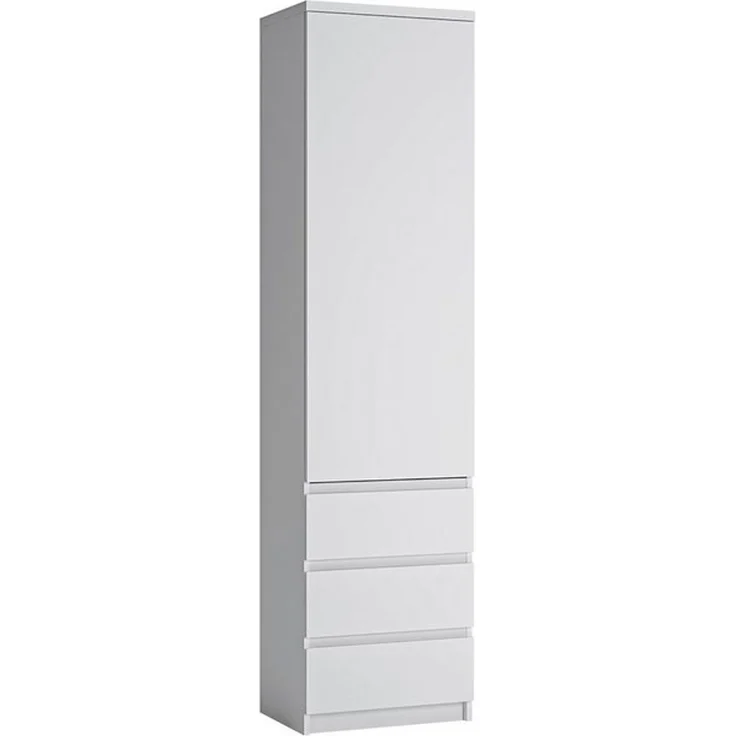 Aktenschrank Regalschrank in weiß FORTALEZA-129, B/H/T ca. 50,1/200/40 cm – Bild 4