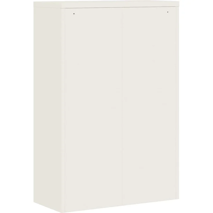 vidaXL Aktenschrank Weiß 90x40x180 cm Stahl 3188313 – Bild 9
