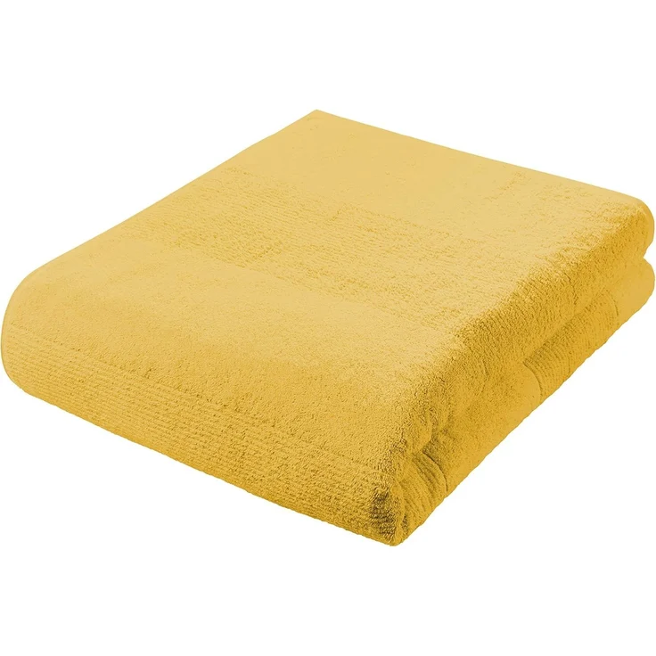Fleuresse Frottier Liegetuch Größe 90x200 cm, Farbe 3 gelb