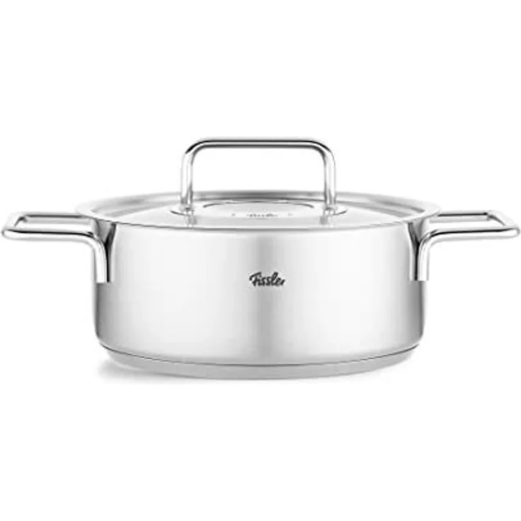 Fissler Bratentopf Fissler Pure Collection, Edelstahl 18/10 (1-tlg), Made in Germany – Bild 5
