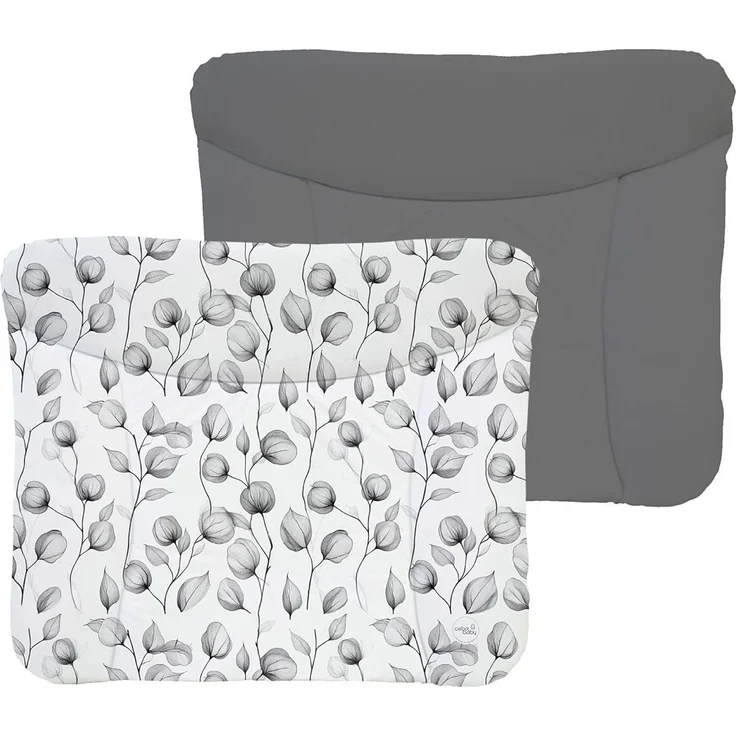 Ceba Baby® weiche Wickelauflage 75x72 cm - Doppelseitige Baby Wickelunterlage - Wickeltischauflage für Junge und Mädchen - Wasserdicht, abwaschbar - OEKO-TEX - Made in EU - Goldbeere – Bild 1