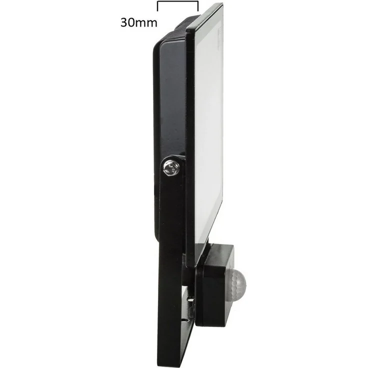 Maclean LED Flutlichtstrahler, LED fest integriert, Warmweiß, Neutralweiß, Kaltweiß, LED fest integriert, PIR-Bewegungsmelder, Dämmerungssensor – Bild 2