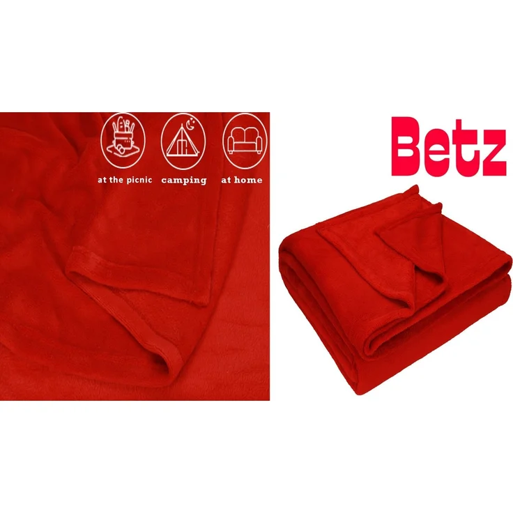 Wohndecke Kuscheldecke Fleecedecke Teddy XXL 150x200 cm, Betz, Sofadecke Decke Couch – Bild 3