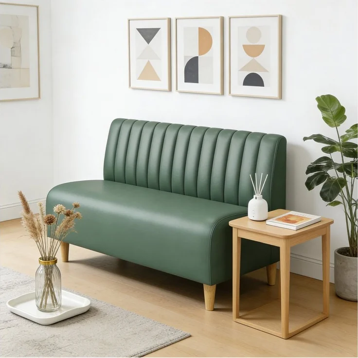 Muxing Sitzbank Gastro Sofa gepolstert für Café Bar Hotel (1-St) – Bild 3