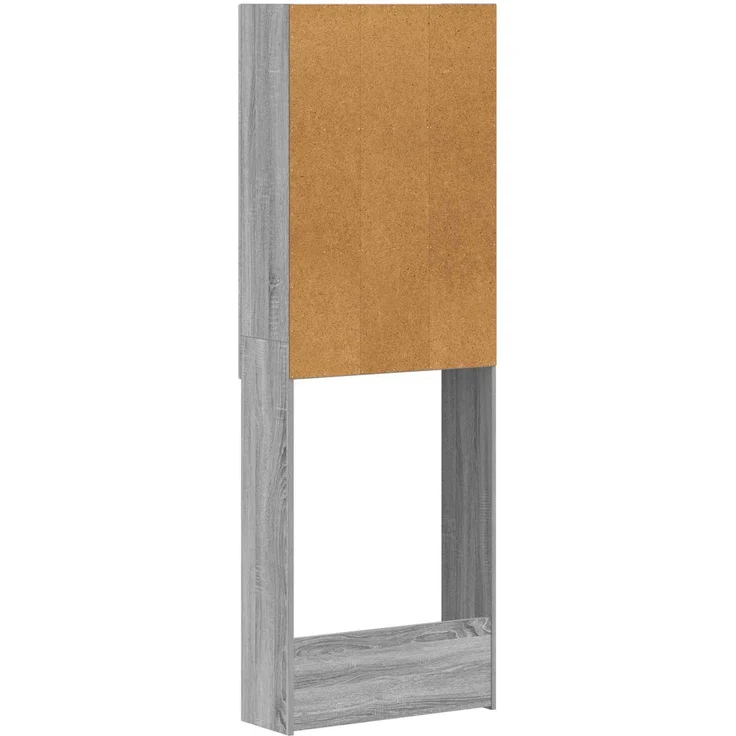 vidaXL Toilettenschrank ALKMAAR Sonoma-Grau 66 x 25,5 x 190 cm 896261 – Bild 7