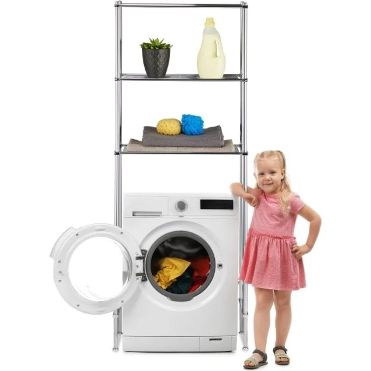 Überbauregal Waschmaschine 3 Ablagen – Bild 3