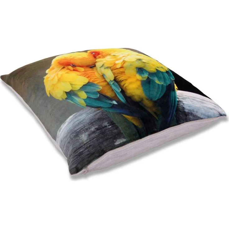 Bestlivings Dekokissen Fotodruck Motiv in 40x40 cm, Flauschig weiches Kissen in vielen Motiven erhältlich ( Design: Sittiche ) – Bild 5