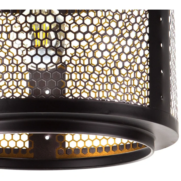 RGB LED Hängelampe, Gitteroptik, App- und Sprachsteuerung, H 150 cm – Bild 8