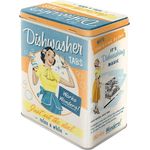 Nostalgic-Art Vorratsdose Metall Kaffeedose Blechdose Müslidose -Dishwasher Tabs