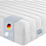 XDREAM Pure | Orthopädische 7-Zonen Kaltschaummatratze mit Öko-Tex Zertifikat | Rollmatratze | Made in EU | Härtegrad 3 (H3) |80x200 cm