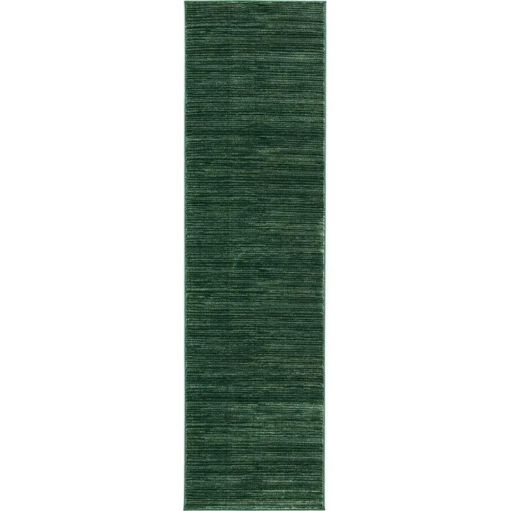 SAFAVIEH Modern Teppich für Wohnzimmer, Esszimmer, Schlafzimmer - Vision Collection, Kurzer Flor, Grün, 91 X 152 cm