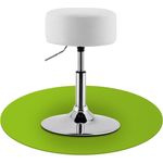 Juskys 'Tonia' Schminktisch Sitzhocker mit Kunstleder-Bezug, weiß