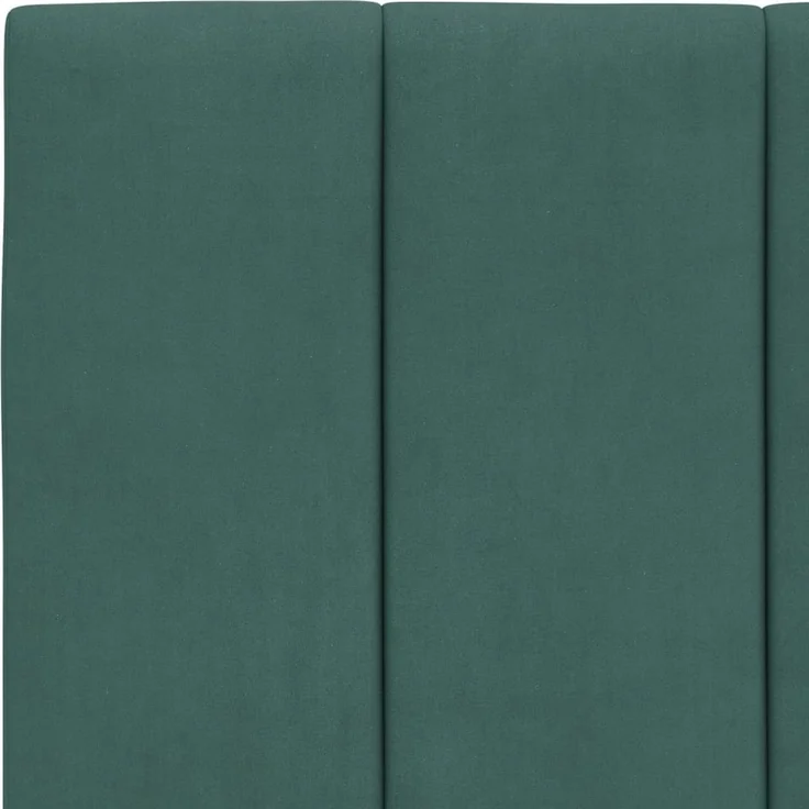 vidaXL Kopfteil-Kissen Dunkelgrün 100 cm Samt 374658 – Bild 8