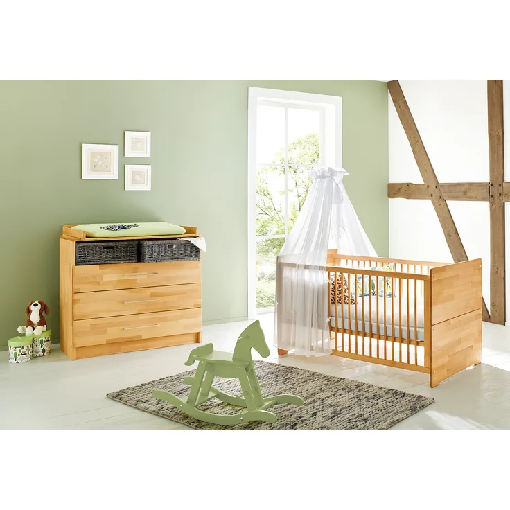 Pinolino 'Natura' 2-tlg. Babyzimmer-Set natur