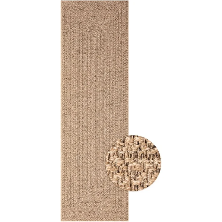 merinos Teppich Kenzy 2, rechteckig, Höhe: 10 mm, robuster In- und Outdoor Teppich im natürlichen Jute-Look, wetterfest – Bild 5
