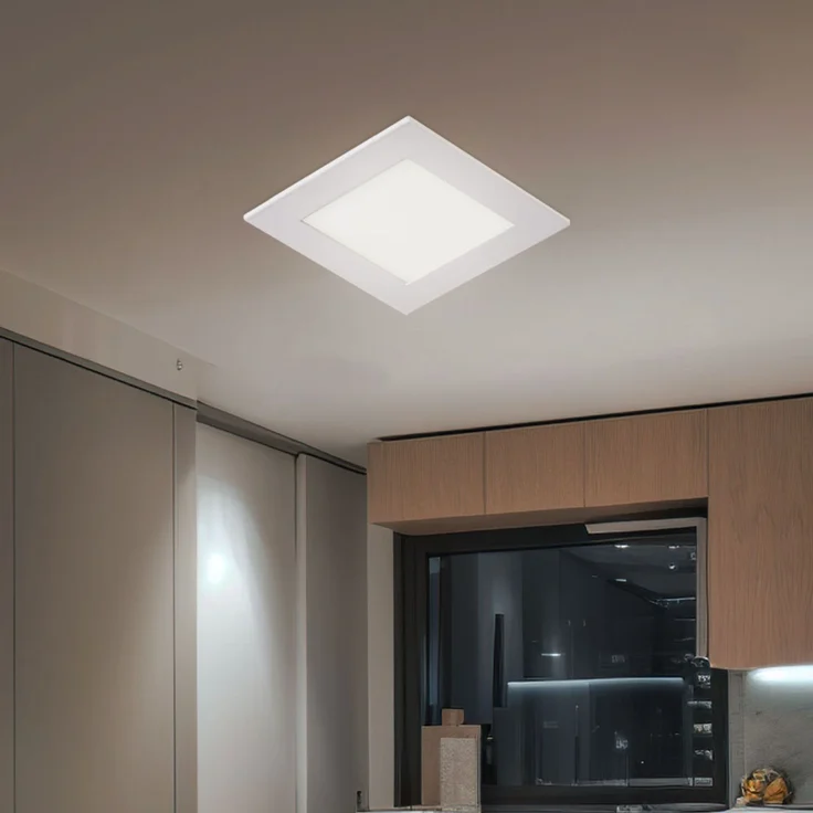 LED Einbau Panel, 3 Watt, 130 Lumen, warmweiß, D 8,4cm – Bild 5