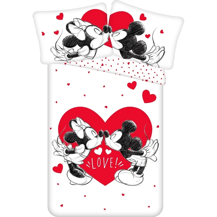 Disney Mickey Mouse Design Kuschelige Bettwäsche Baumwolle, 140x200 cm & 70x90 cm – Bild 1