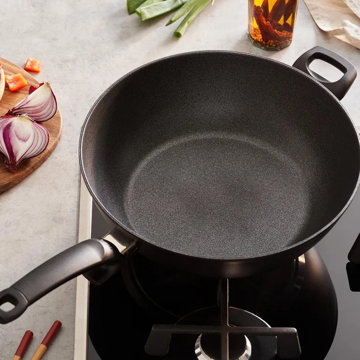 Fissler Wokpfanne Adamant 32cm – Bild 2