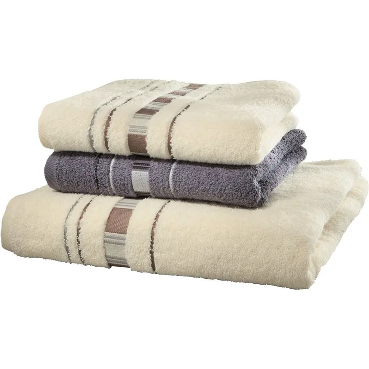 Erwin Müller Handtücher Frottier-Set "Achern" 3-teilig, Frottier, Walk-Frottier Uni