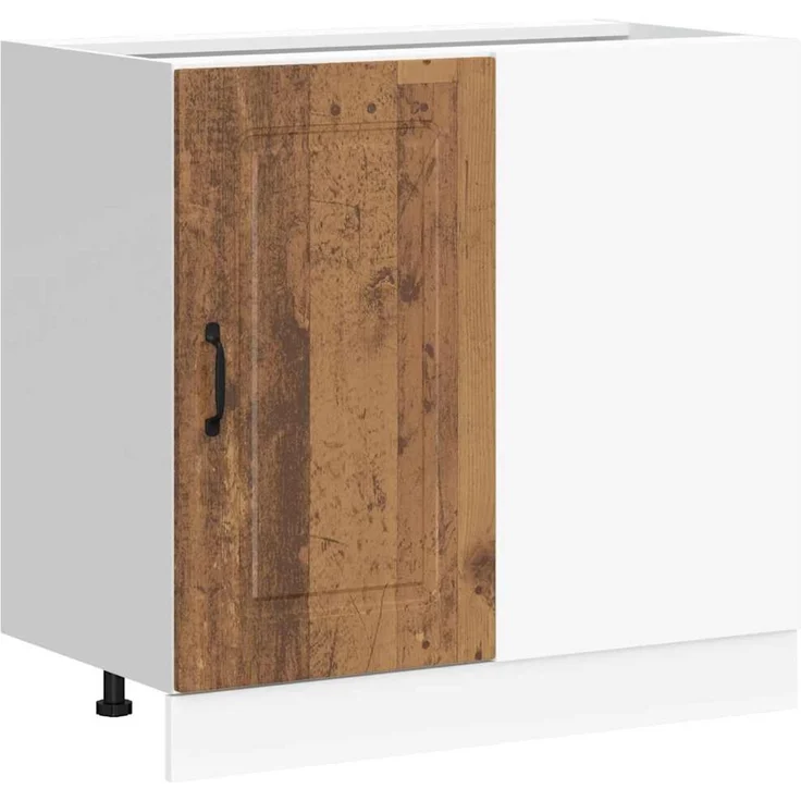 vidaXL Küchenunterschrank Kalmar Altholz-Optik Holzwerkstoff 854326 – Bild 2