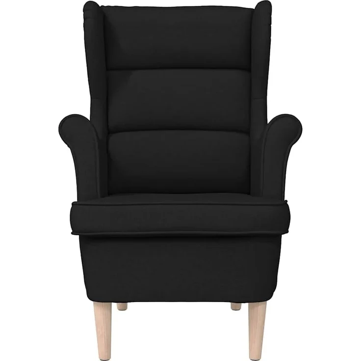 vidaXL Sessel Schwarz 74x84x100 cm Stoff 4016897 – Bild 4