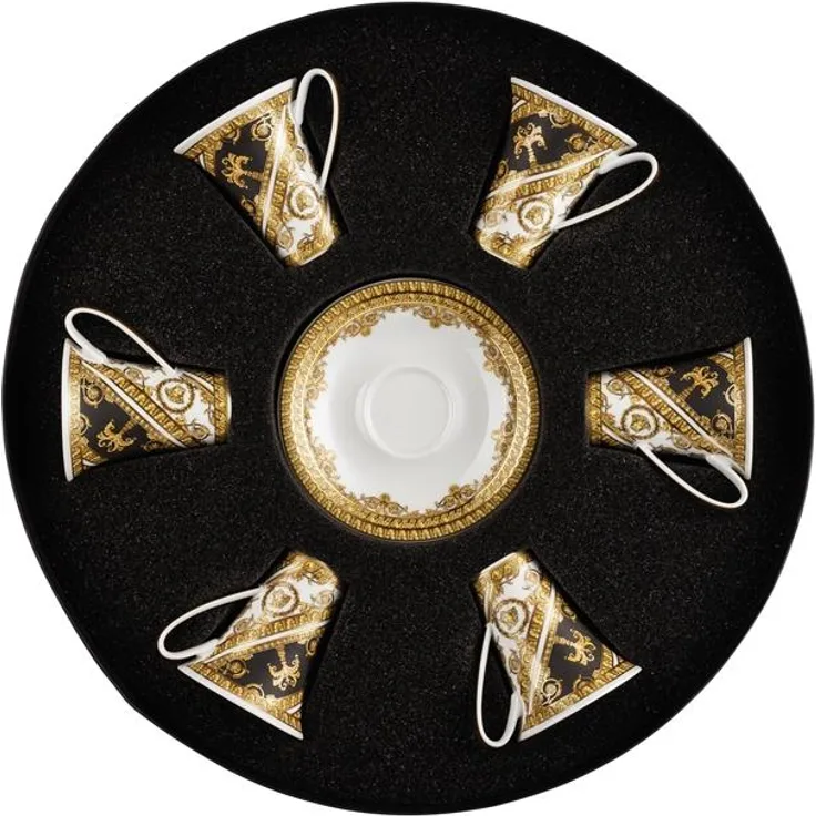 Versace by Rosenthal Set 6 Espr Mokkatasse I Love Baroque