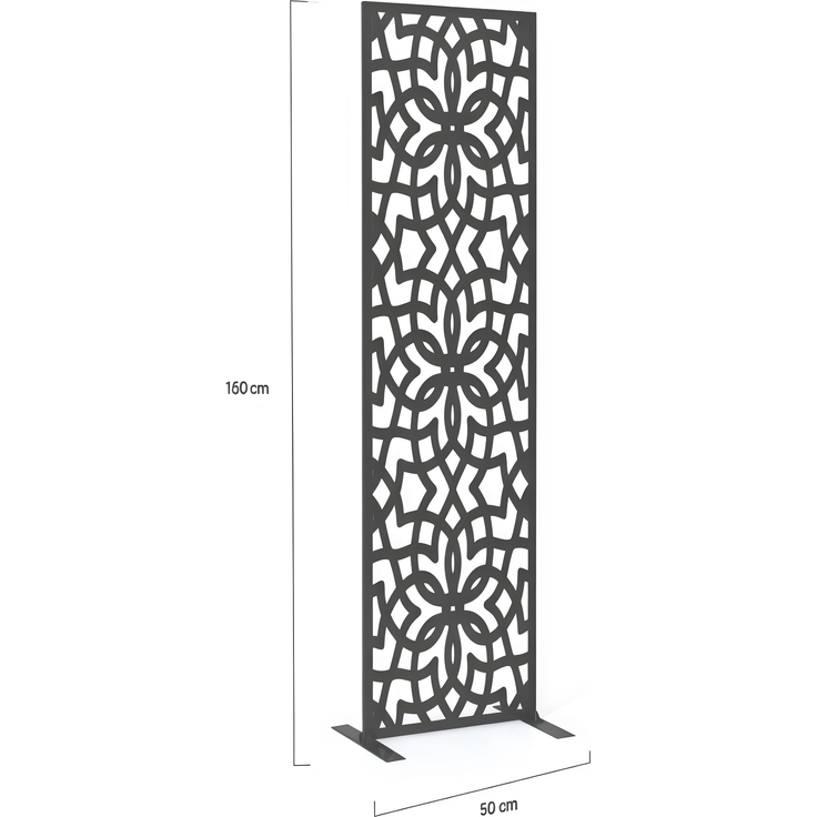 Dekorative Metallpaneel Metallsichtschutzwand - Mosaik – Bild 5